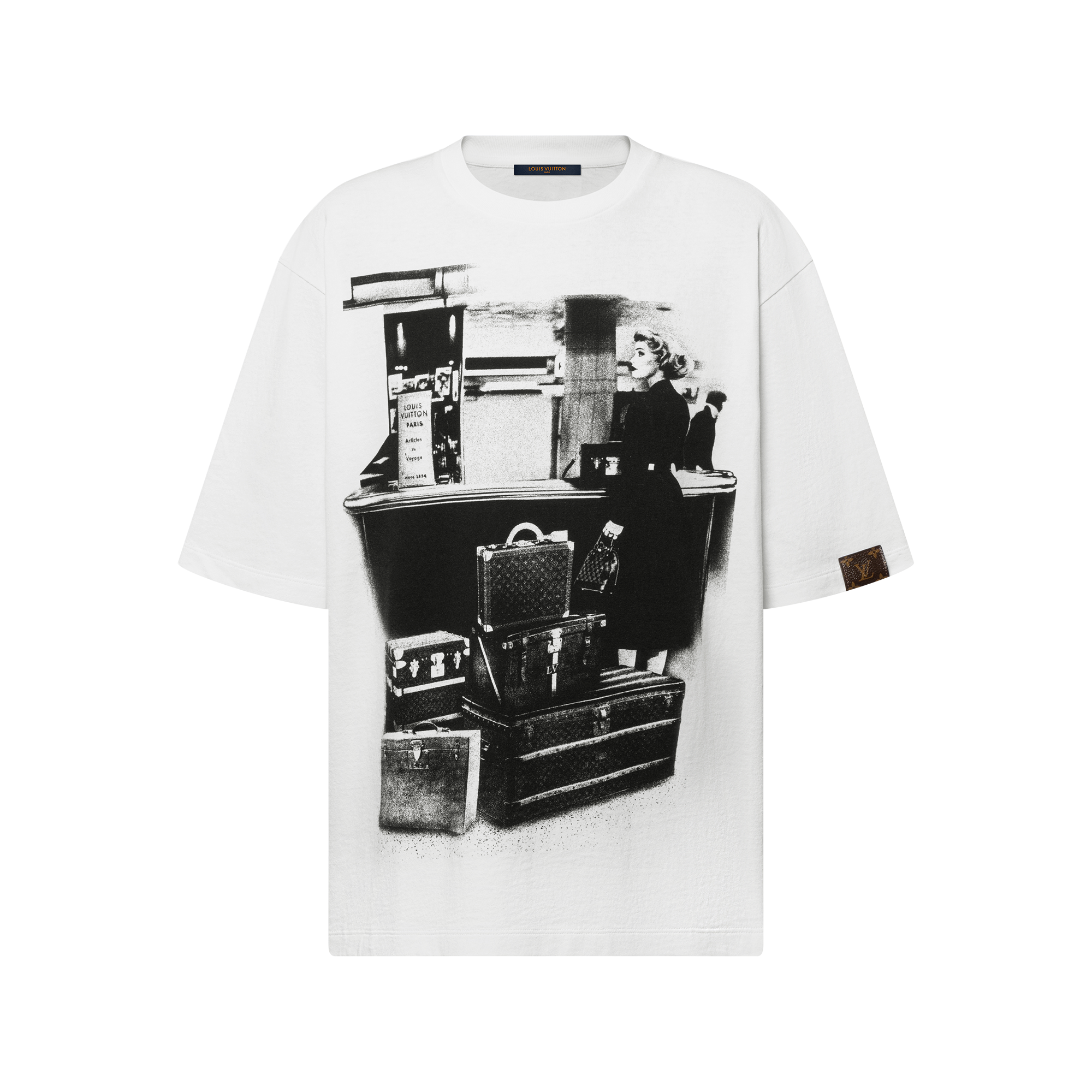LOUIS VUITTON トランプ柄 Tシャツ Traveller Trunk Print T-Shirt - Ready-to-Wear | LOUIS VUITTON